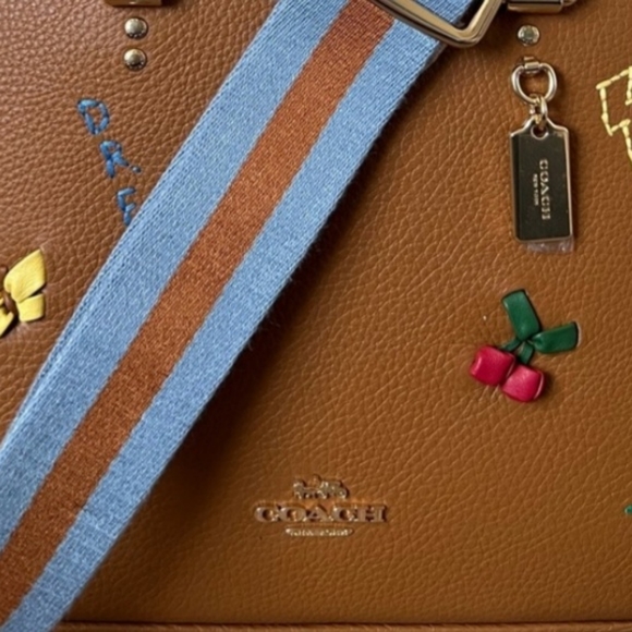 Coach Diary Embroidery Katy Satchel - Picture 7 of 13